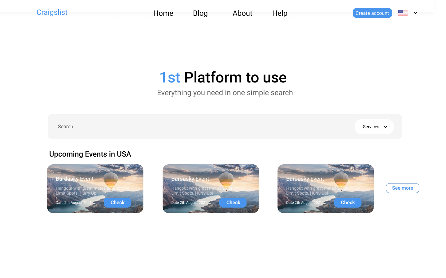 Travel Landing Page Image