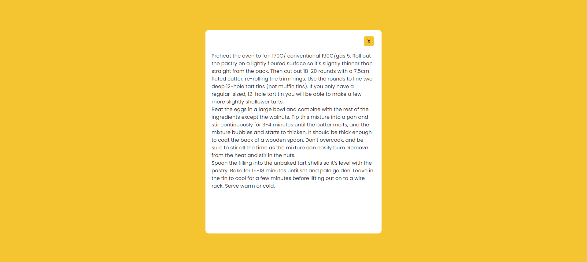 Recipe Web App Image 3