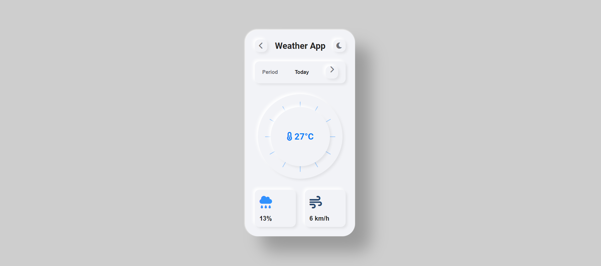 Weather Web App UI Image 1